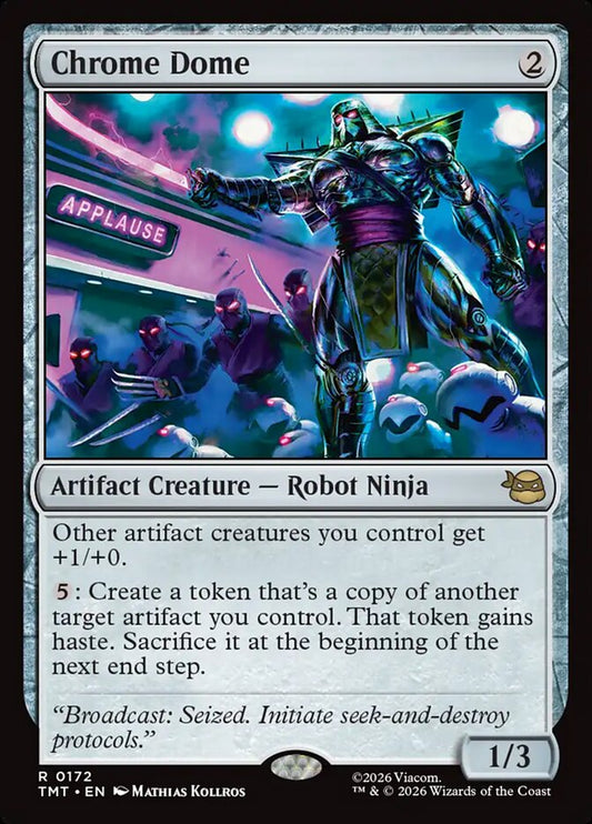 Chrome Dome 172/190 (Teenage Mutant Ninja Turtles) 