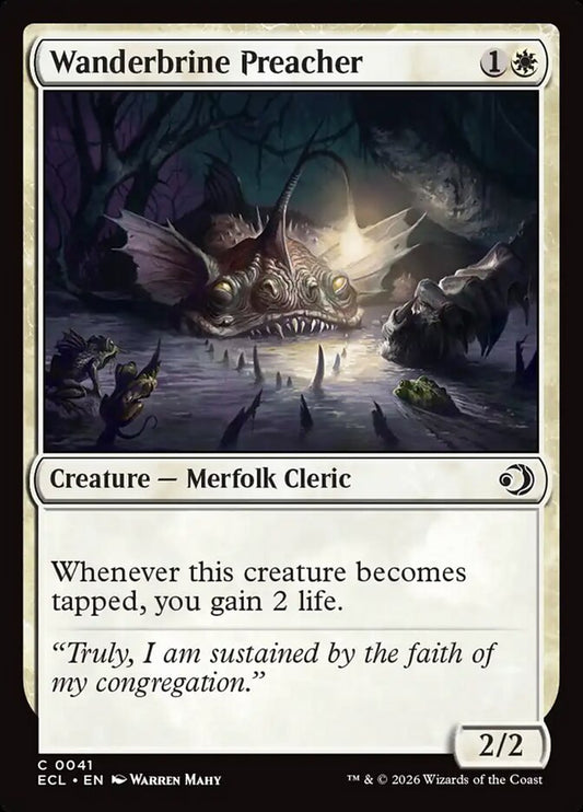 Wanderbrine Preacher 41/273 (Lorwyn Eclipsed) 
