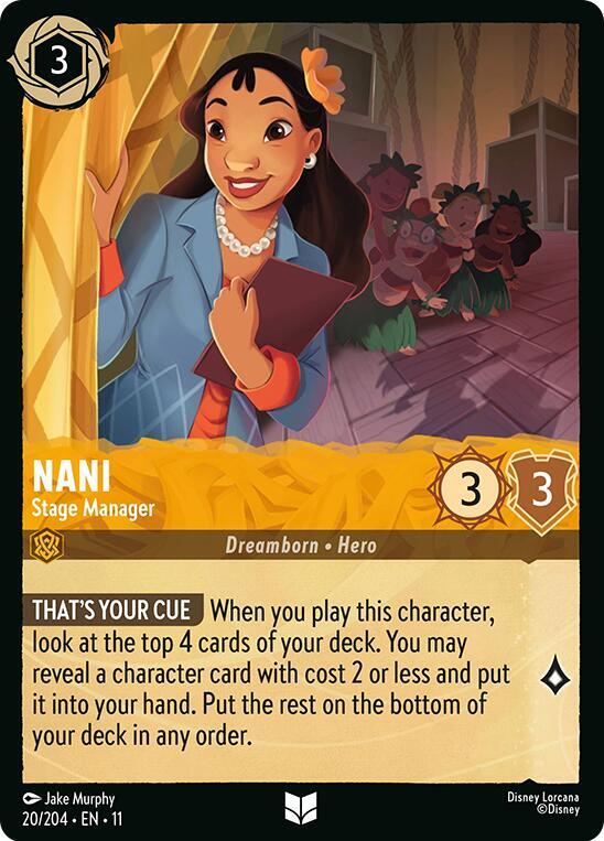 Nani, Stage Manager 20/204 (Winterspell)  - Cold Foil