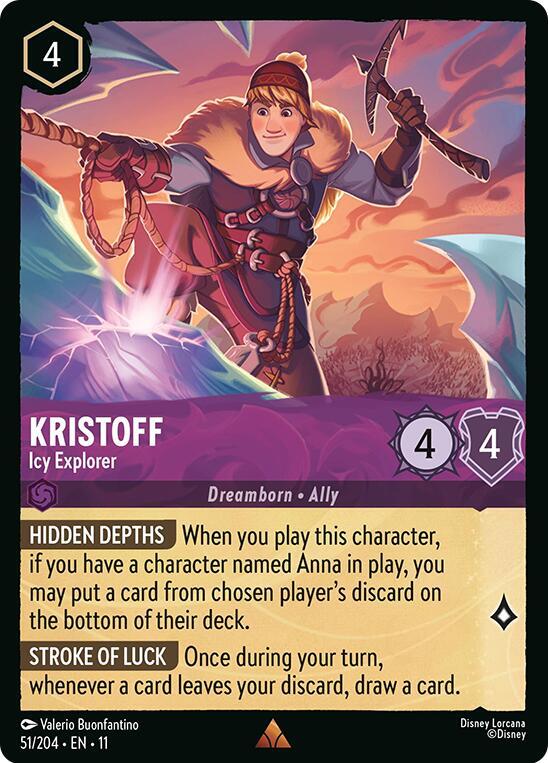 Kristoff Icy Explorer 51/204 (Winterspell) 