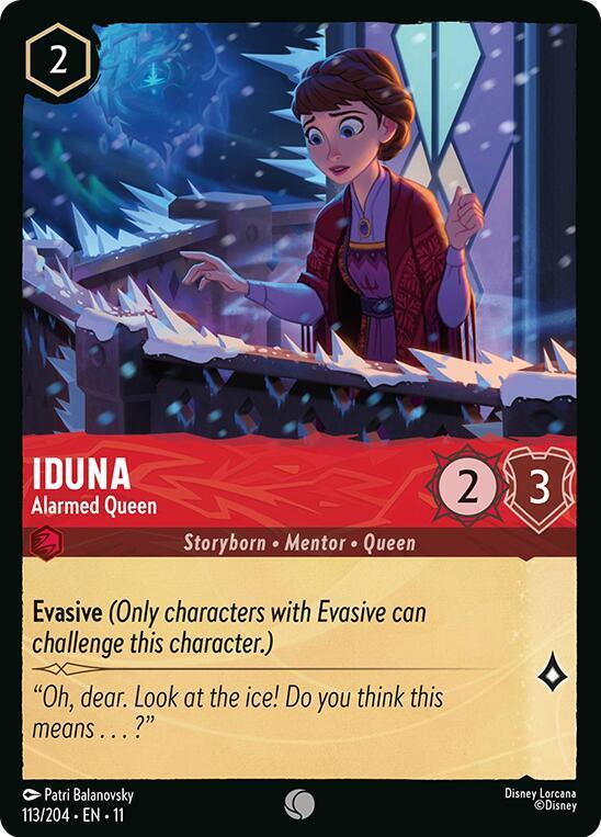 Iduna Alarmed Queen 113/204 (Winterspell) 