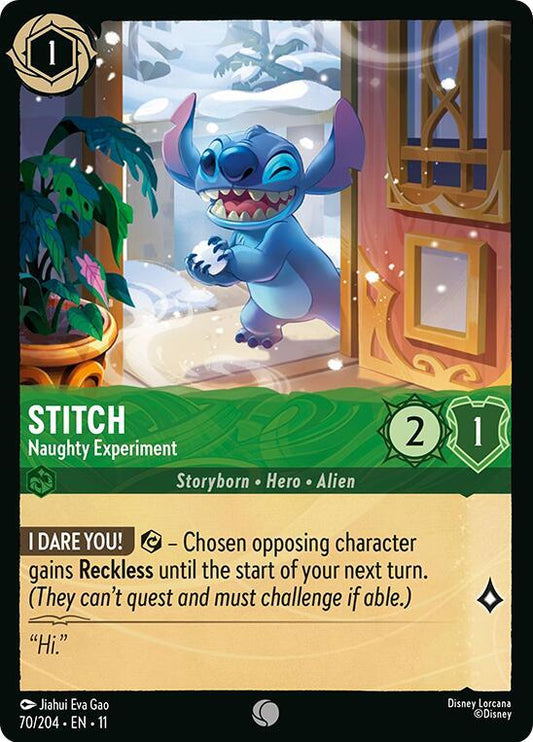 Stitch Naughty Experiment 70/204 (Winterspell) 
