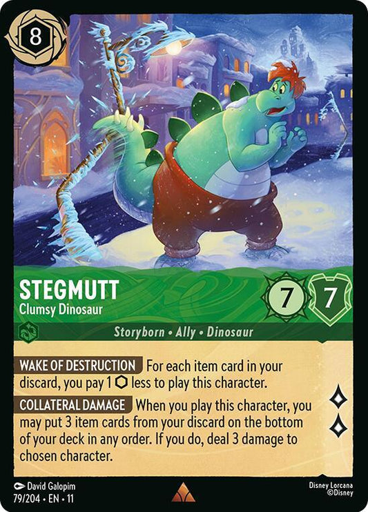 Stegmutt Clumsy Dinosaur 79/204 (Winterspell) 