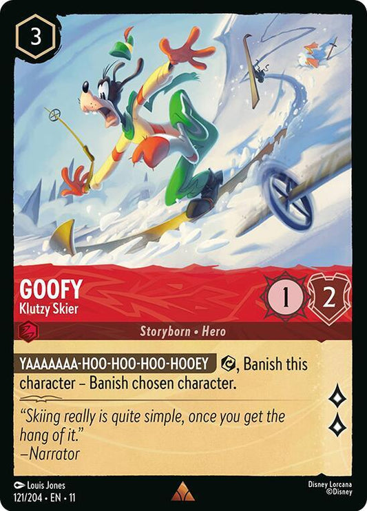 Goofy Klutzy Skier 121/204 (Winterspell) 
