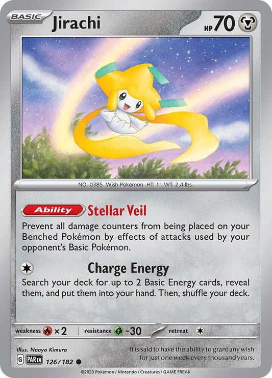 Jirachi 126/182 (SV04: Paradox Rift) 