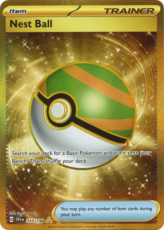 Nest Ball 255/198 (SV01: Scarlet & Violet Base Set)  - Holofoil