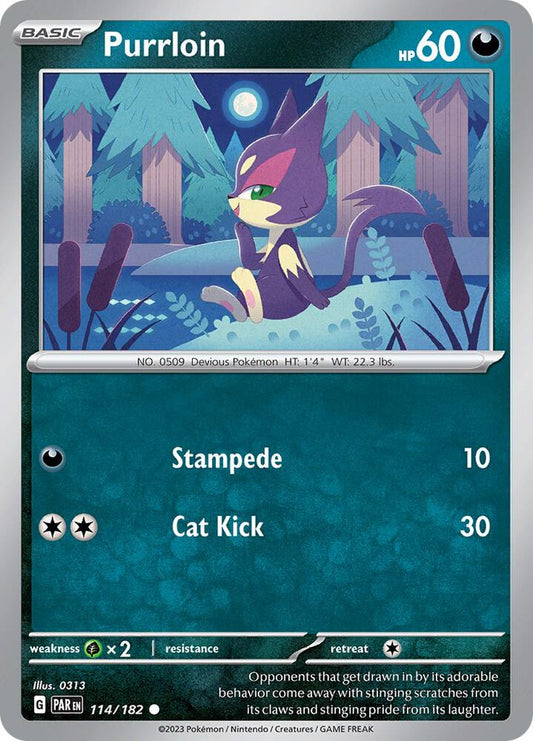 Purrloin 114/182 (SV04: Paradox Rift) 