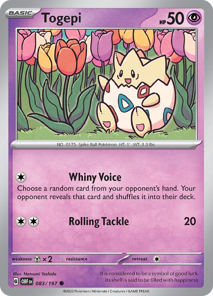 Togepi 083/197 (SV03: Obsidian Flames) 