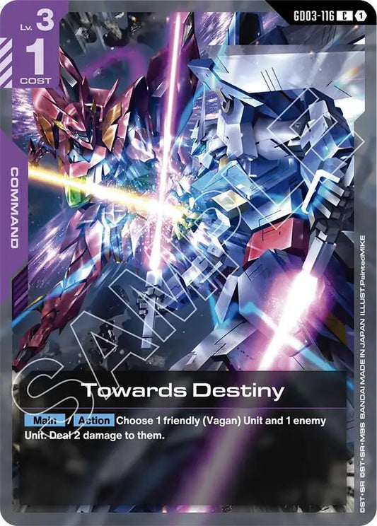 Towards Destiny GD03-116 (Steel Requiem) 