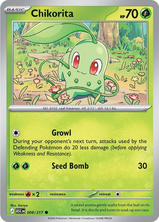 Chikorita 008/217 (ME: Ascended Heroes) 