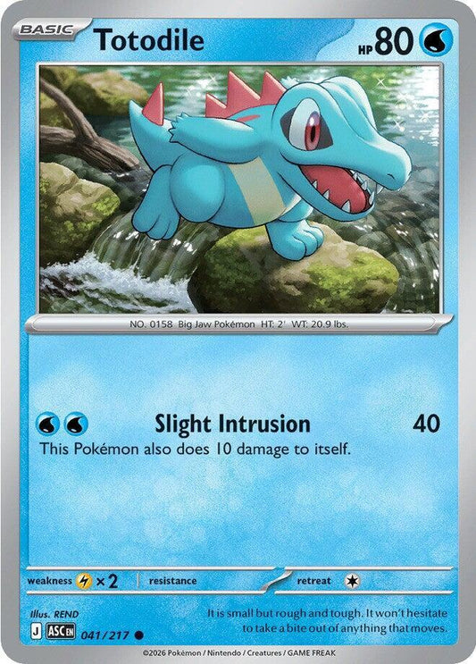 Totodile 041/217 (ME: Ascended Heroes) 