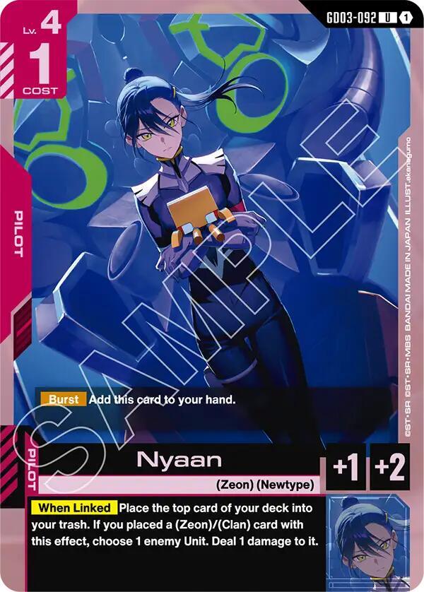Nyaan GD03-092 (Steel Requiem) 