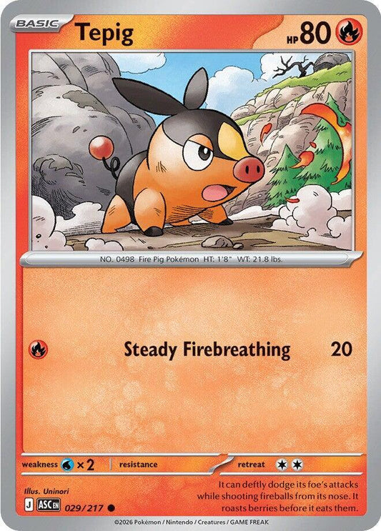Tepig 029/217 (ME: Ascended Heroes) 