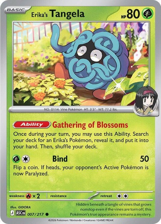 Erika's Tangela 007/217 (ME: Ascended Heroes) 
