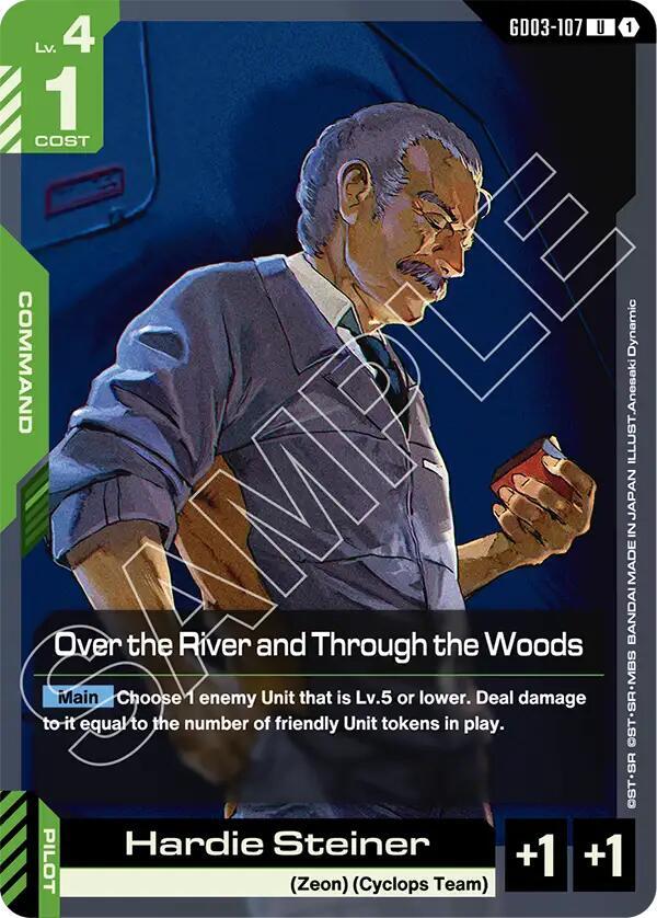 Over the River and Through the Woods GD03-107 (Steel Requiem) 