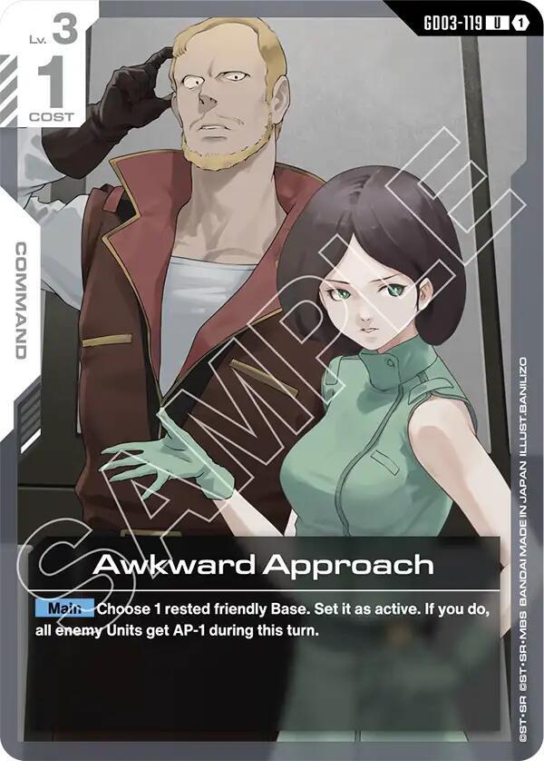 Awkward Approach GD03-119 (Steel Requiem) 