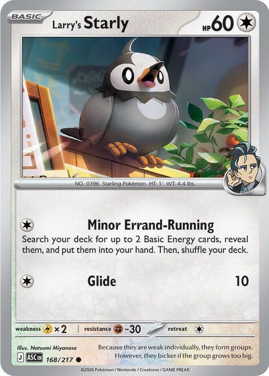 Larry's Starly 168/217 (ME: Ascended Heroes) 