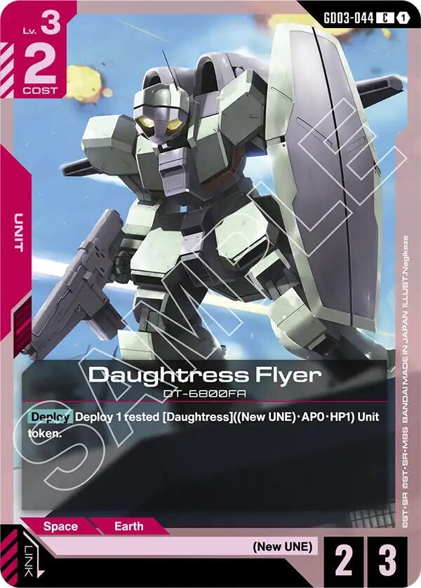 Daughtress Flyer GD03-044 (Steel Requiem) 