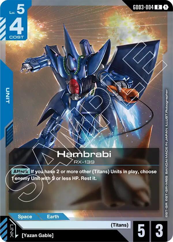 Hambrabi GD03-004 (Steel Requiem)  - Holofoil
