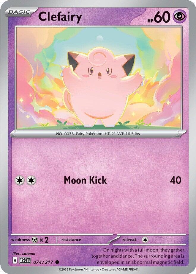 Clefairy 074/217 (ME: Ascended Heroes) 