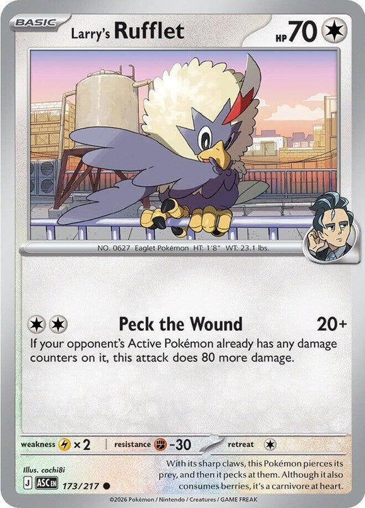 Larry's Rufflet 173/217 (ME: Ascended Heroes) 