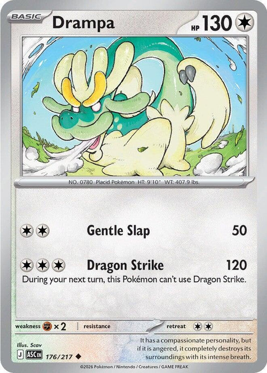 Drampa 176/217 (ME: Ascended Heroes) 