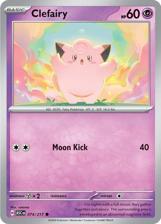 Clefairy 074/217 (ME: Ascended Heroes) 