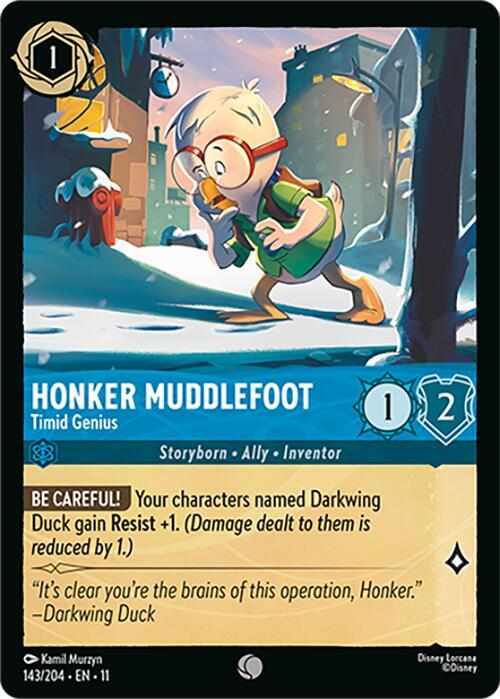 Honker Muddlefoot Timid Genius 143/204 (Winterspell) 