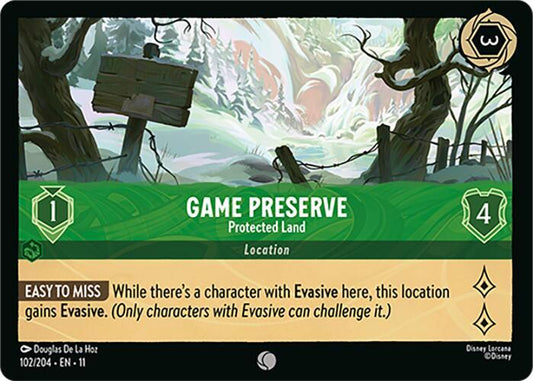Game Preserve Protected Land 102/204 (Winterspell) 