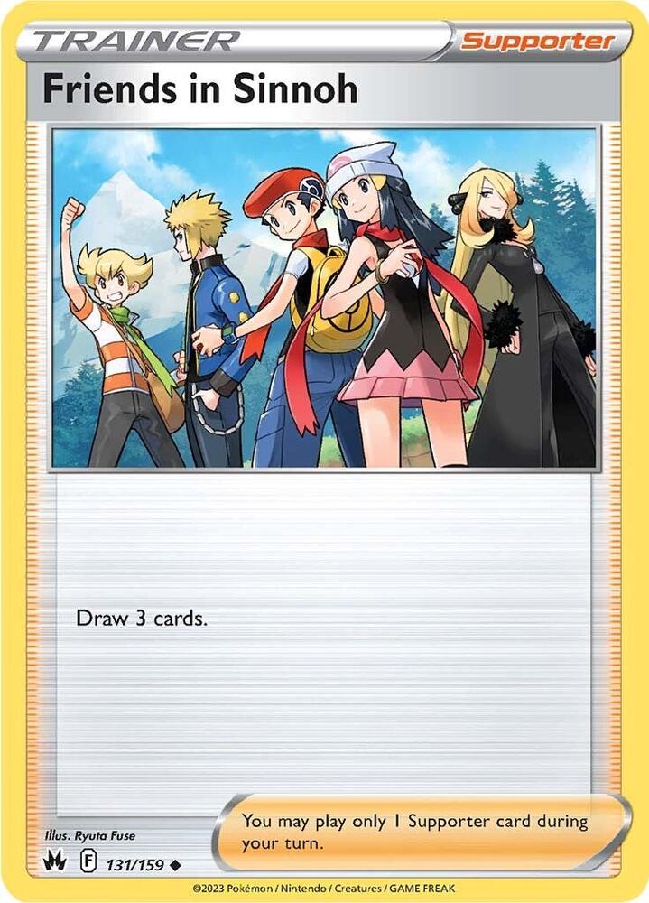Friends in Sinnoh 131/159 (Crown Zenith) 