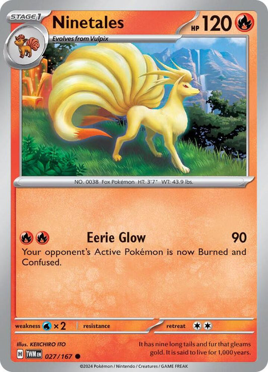 Ninetales 027/167 (SV06: Twilight Masquerade) 