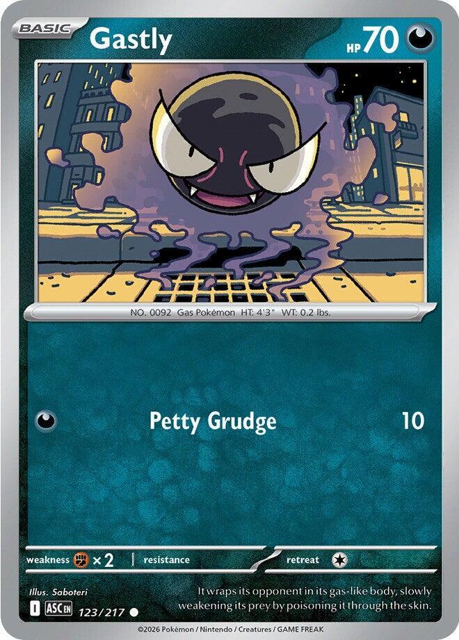 Gastly 123/217 (ME: Ascended Heroes) 