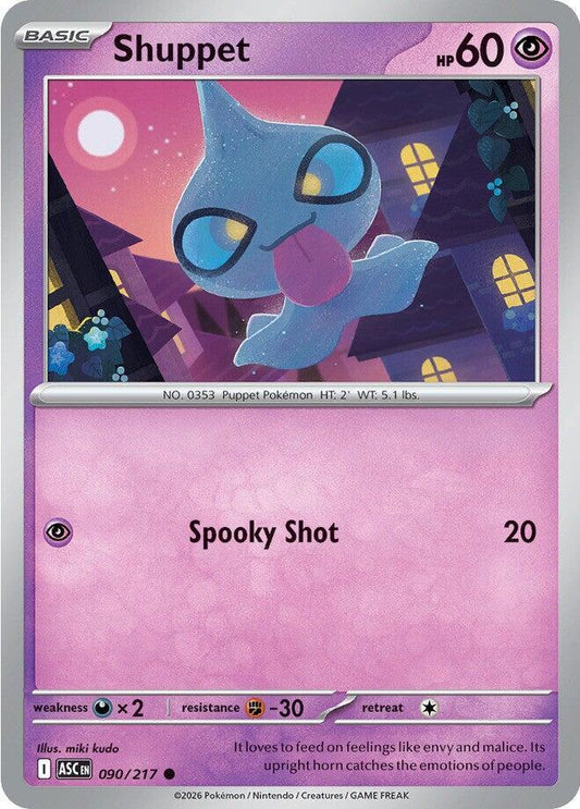 Shuppet 090/217 (ME: Ascended Heroes) 