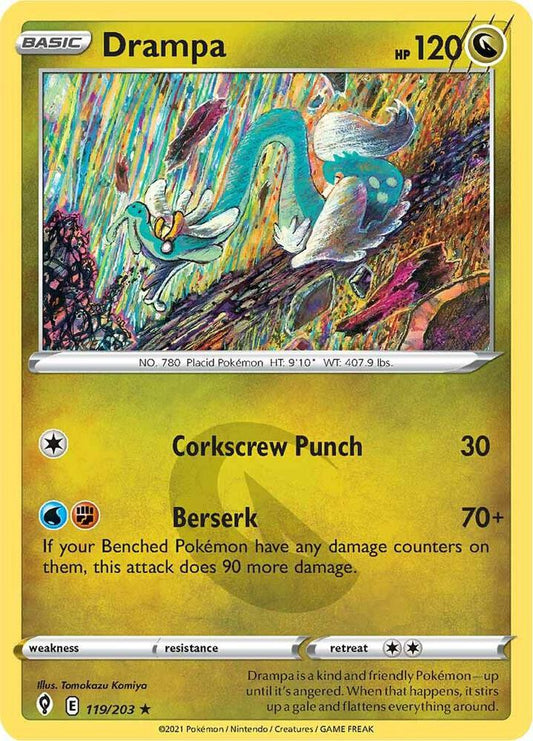 Drampa 119/203 (SWSH07: Evolving Skies) 