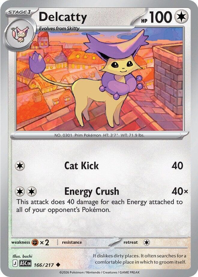 Delcatty 166/217 (ME: Ascended Heroes) 