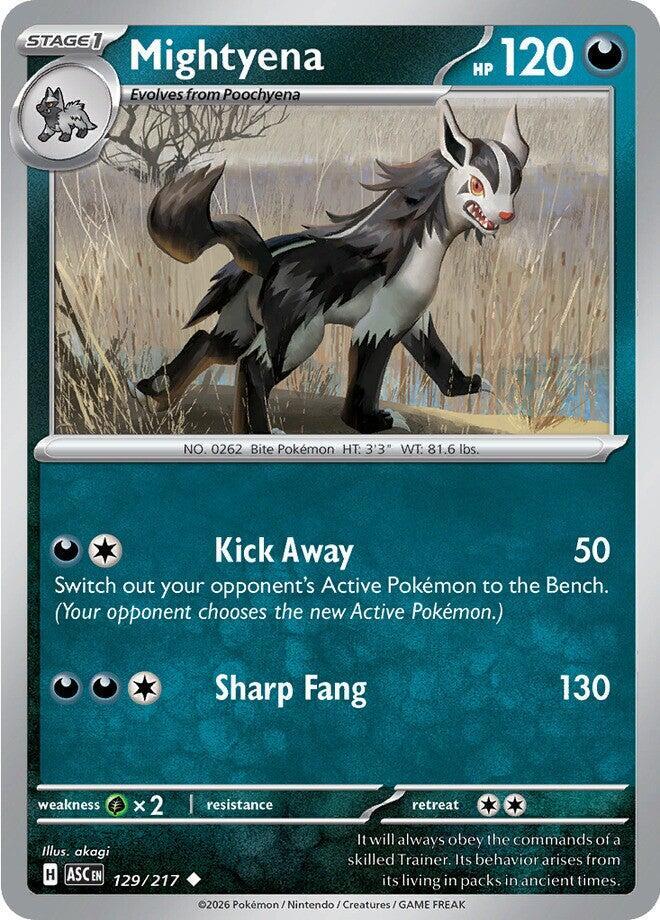 Mightyena 129 217 129/217 (ME: Ascended Heroes) 