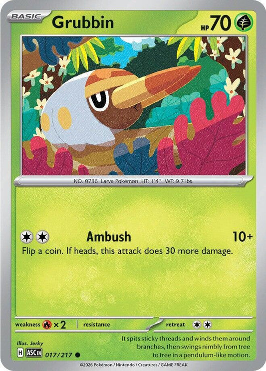 Grubbin 017/217 (ME: Ascended Heroes) 