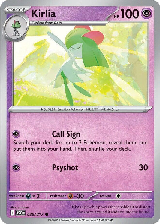Kirlia 088/217 (ME: Ascended Heroes) 