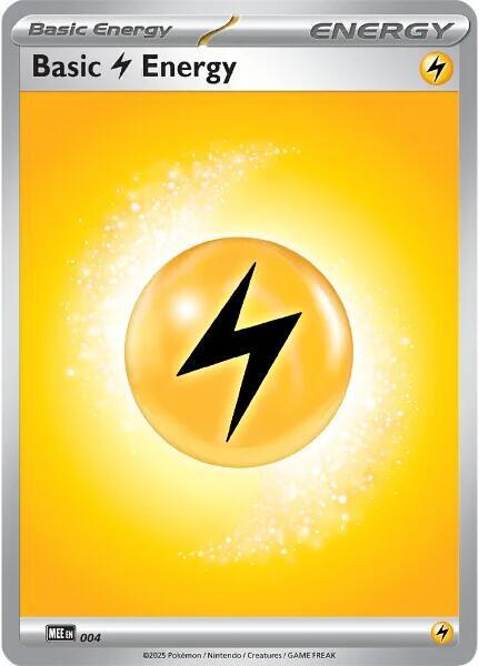 Basic Lightning Energy 4 (MEE: Mega Evolution Energies) 