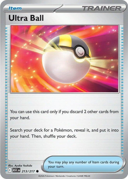 Ultra Ball 213/217 (ME: Ascended Heroes) 