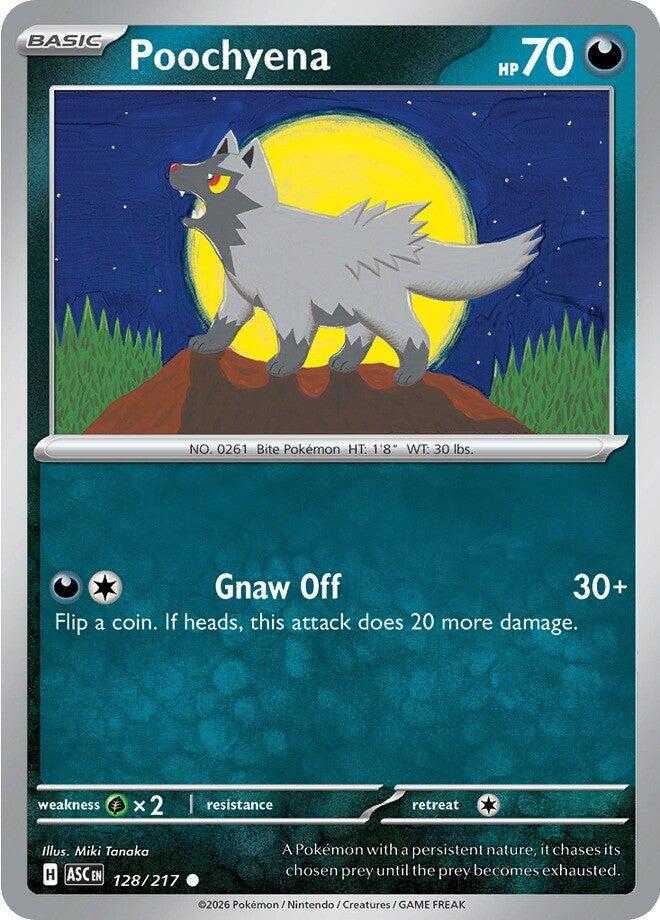 Poochyena 128/217 (ME: Ascended Heroes) 
