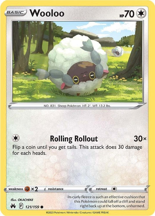 Wooloo 121/159 (Crown Zenith) 