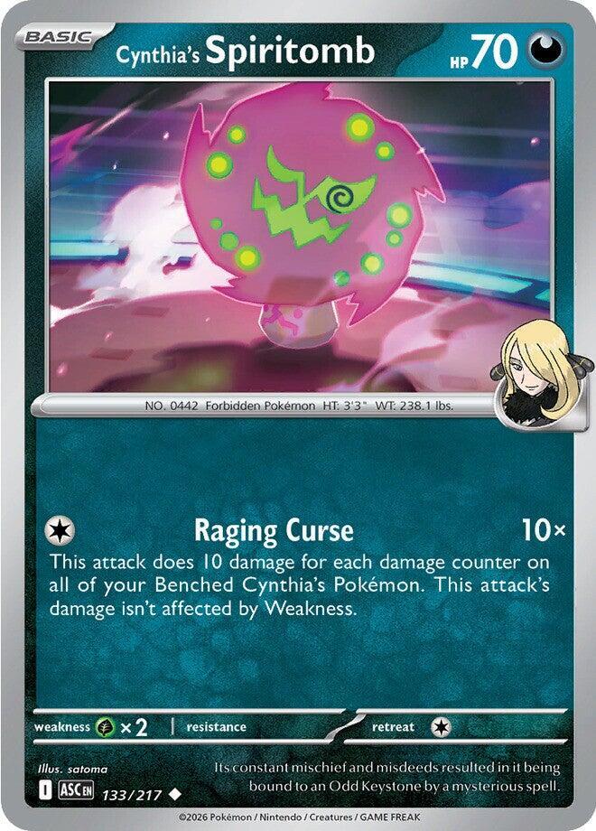 Cynthia's Spiritomb 133/217 (ME: Ascended Heroes) 