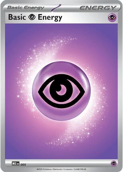 Basic Psychic Energy 5 (MEE: Mega Evolution Energies) 