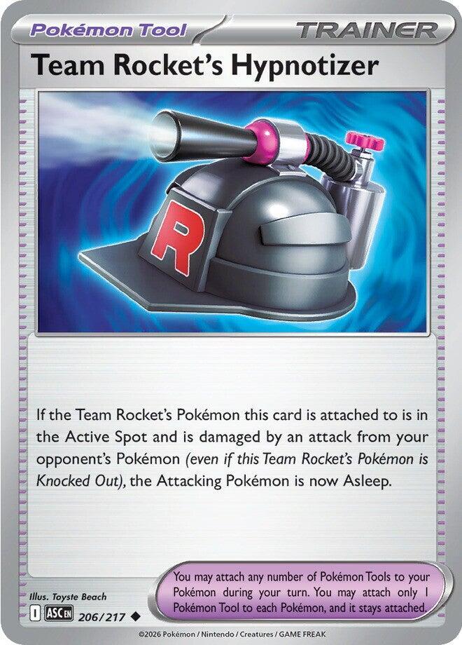 Team Rocket's Hypnotizer 206/217 (ME: Ascended Heroes) 
