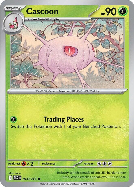 Cascoon 014/217 (ME: Ascended Heroes) 
