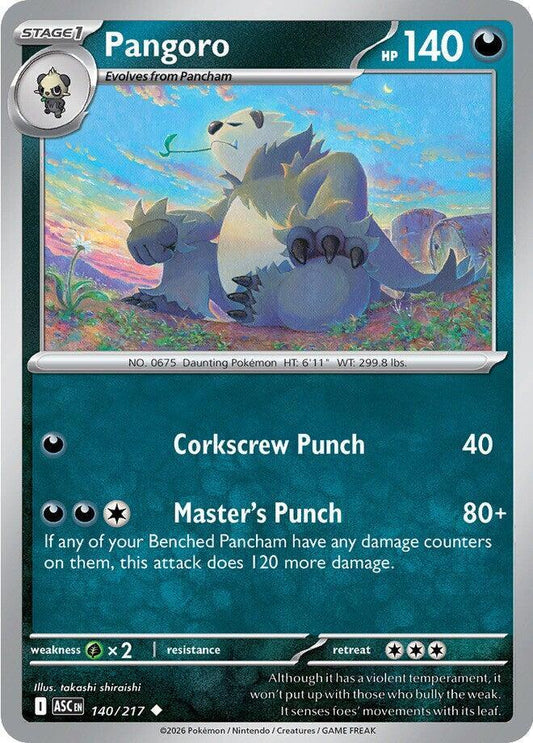 Pangoro 140/217 (ME: Ascended Heroes) 