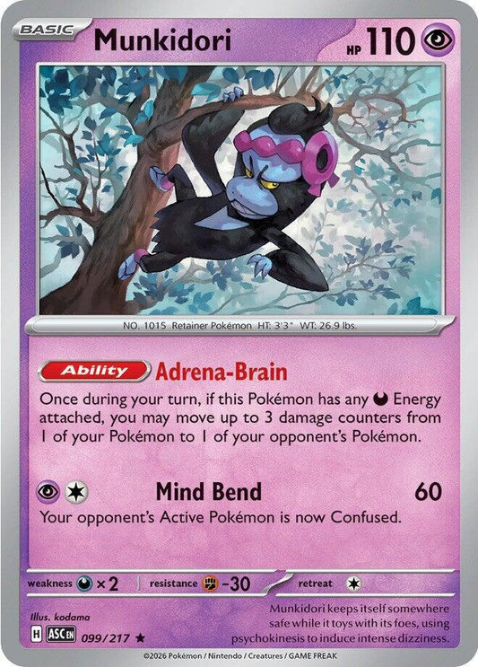 Munkidori 099/217 (ME: Ascended Heroes)  - Holofoil