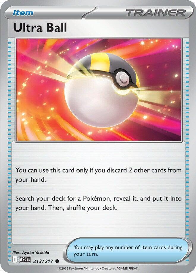 Ultra Ball 213/217 (ME: Ascended Heroes) 