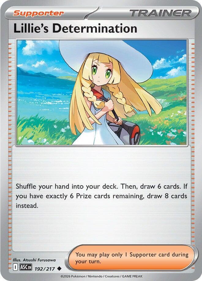Lillie's Determination 192/217 (ME: Ascended Heroes) 